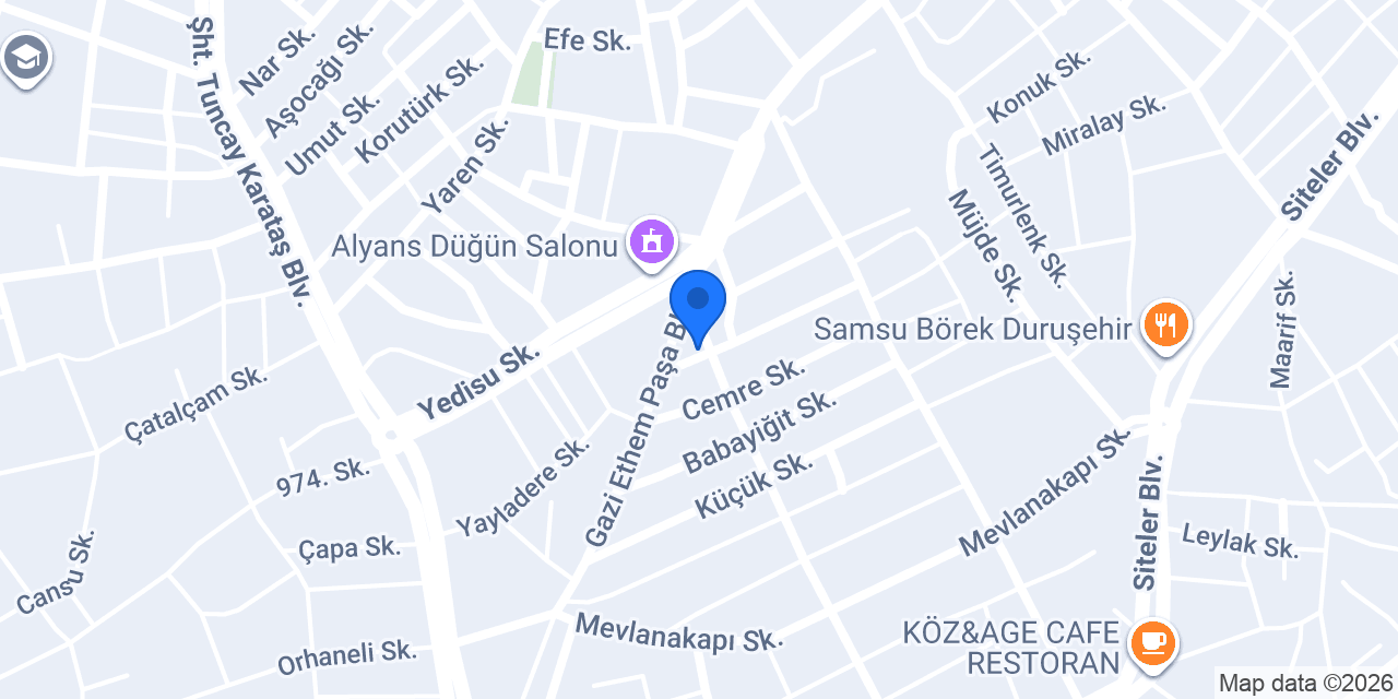 Alm Yapı ve İnşaat konumu