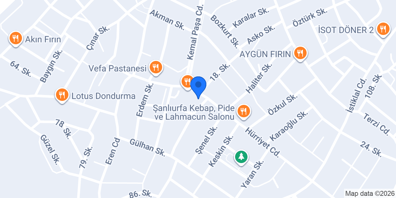 Furkan kıraathane konumu