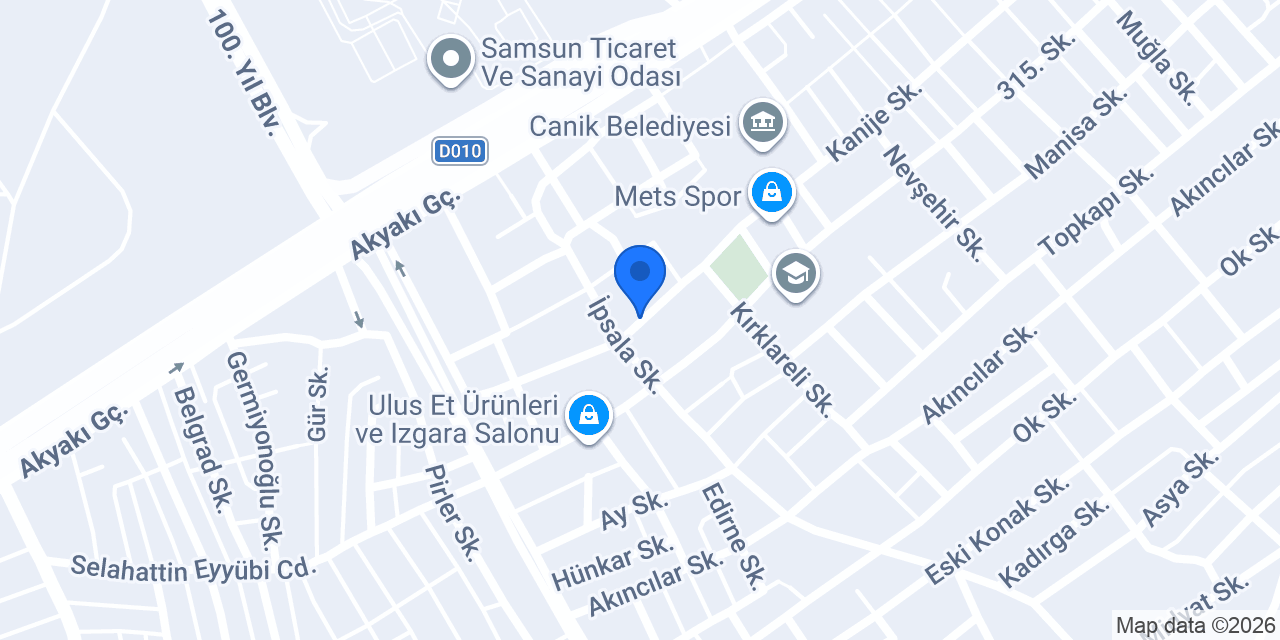BLG DESİGN konumu