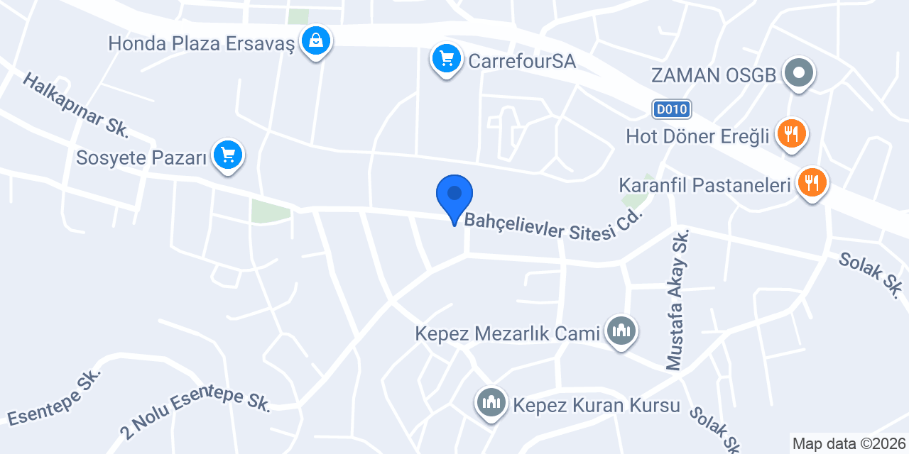 Çınar Eczanesi konumu