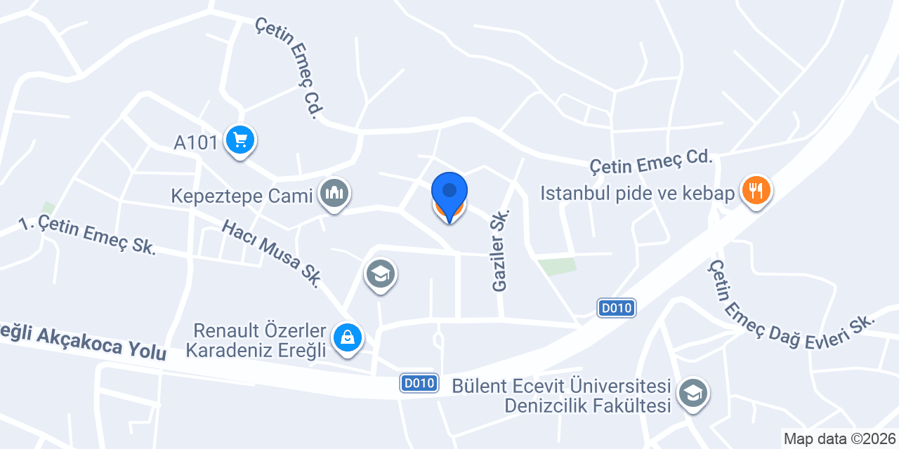 Yeni Özel Kepez Pide konumu