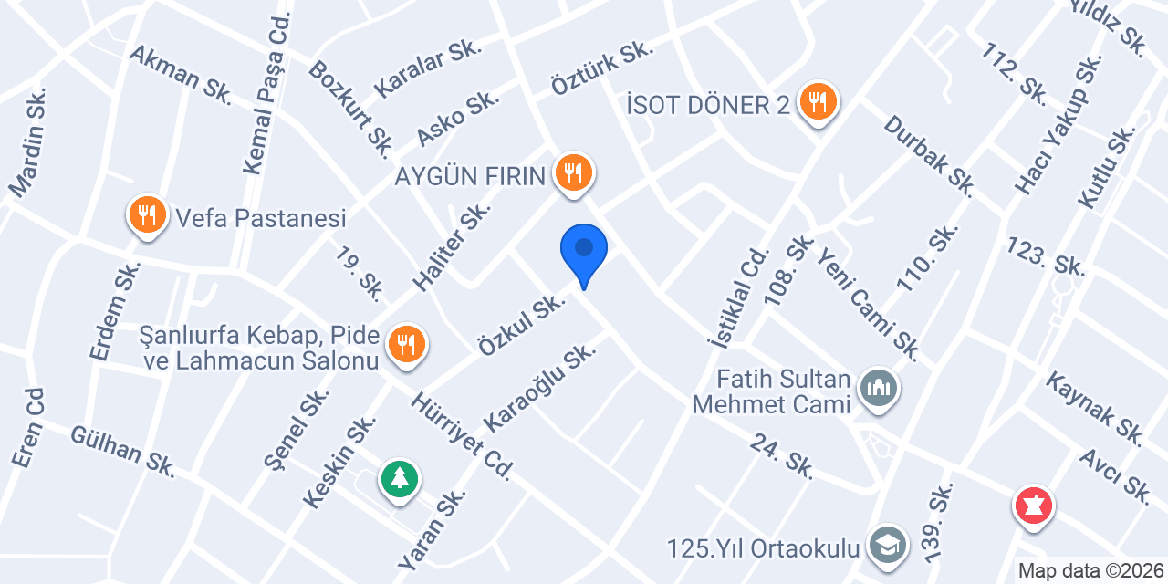 Celal Karaoğlu Erkek Kuaförü konumu