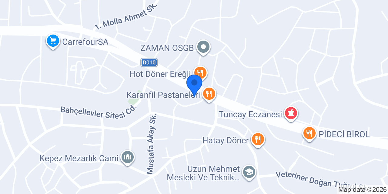 VERA PASTANELERİ konumu