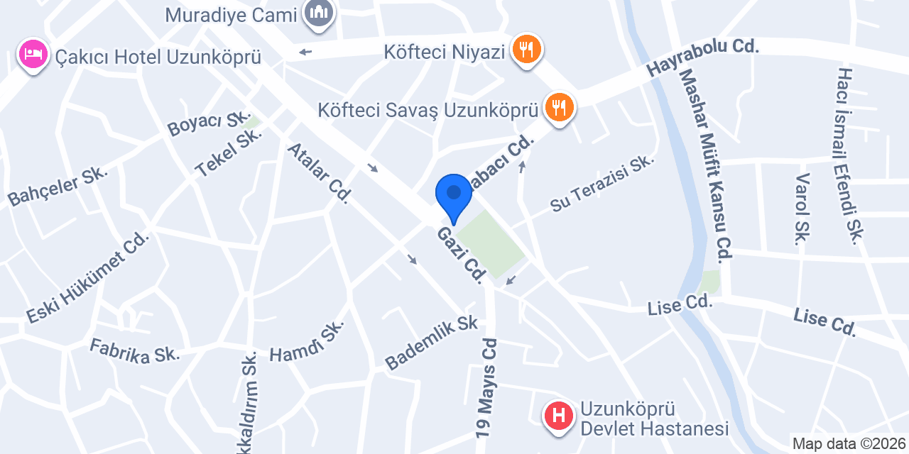 UZUNKÖPRÜ HAYVANLARI KORUMA VE KURTARMA DERNEĞİ konumu