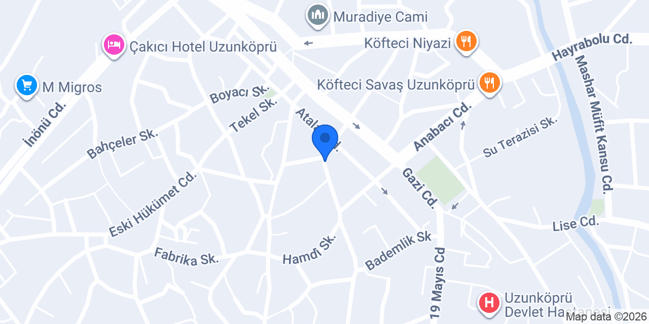 Ender Elektrik konumu