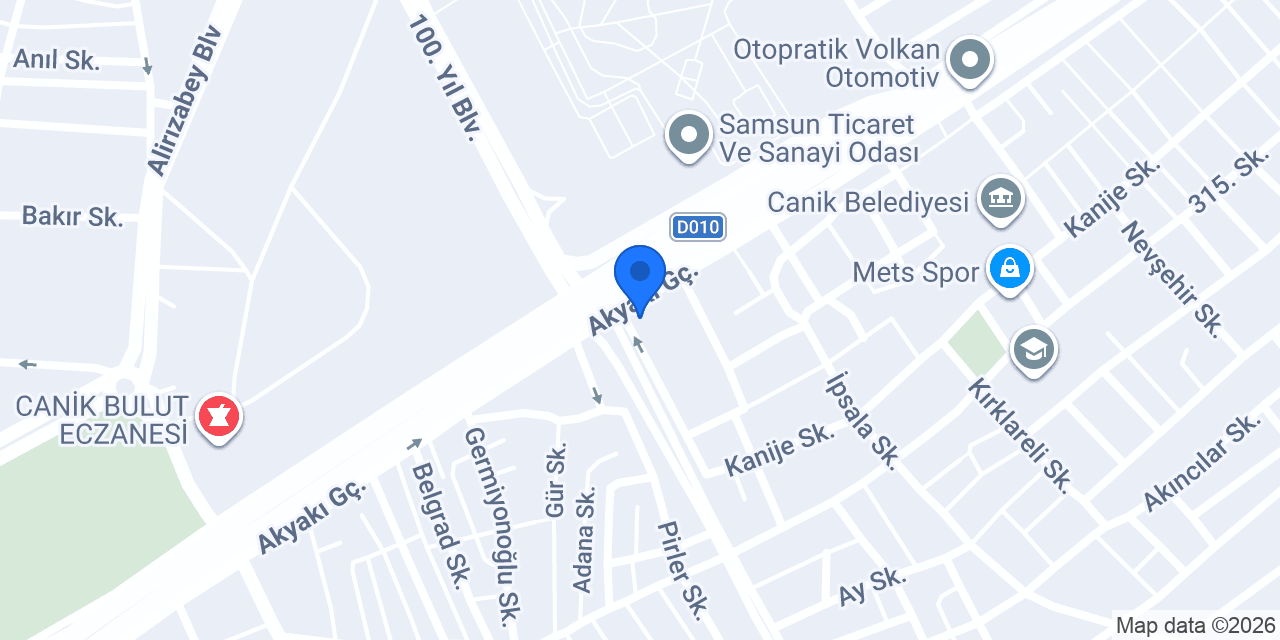 Güven Unlu Mamulleri konumu