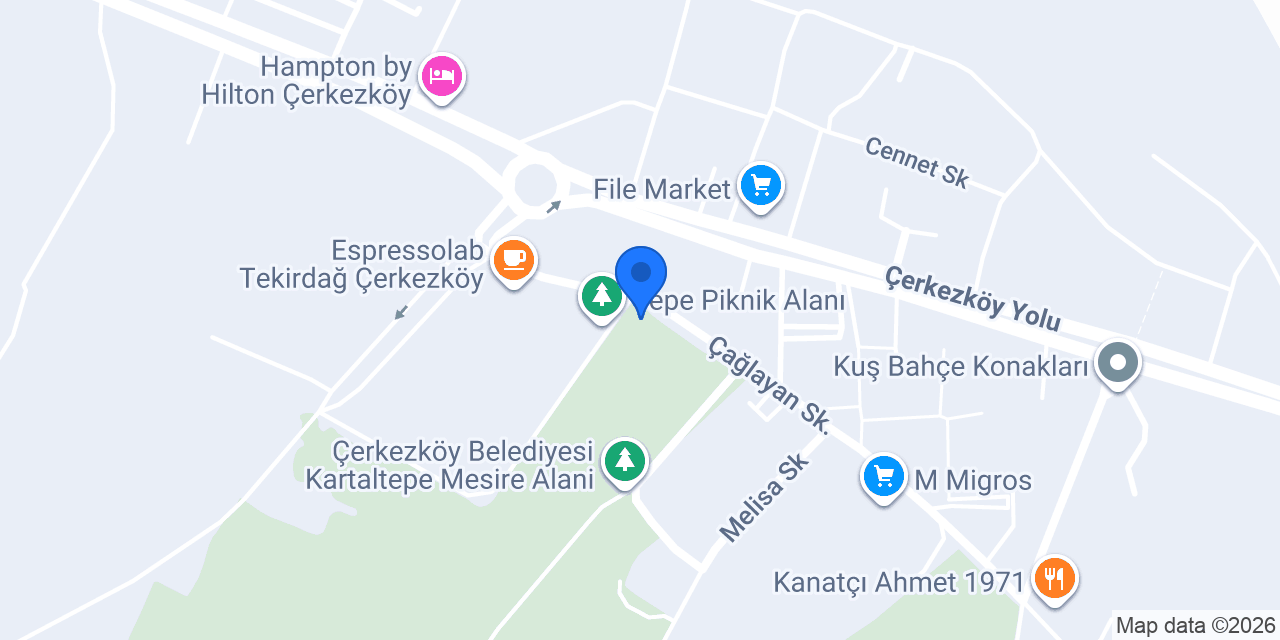 TEPE KONUT TAKSI konumu