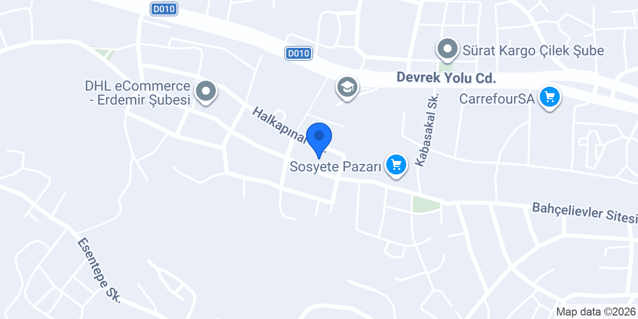 Sırma Su Bayii konumu
