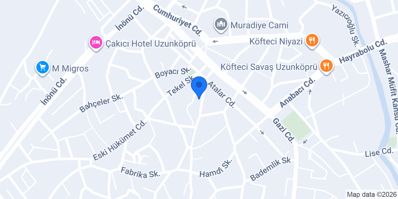 Simge Organik konumu