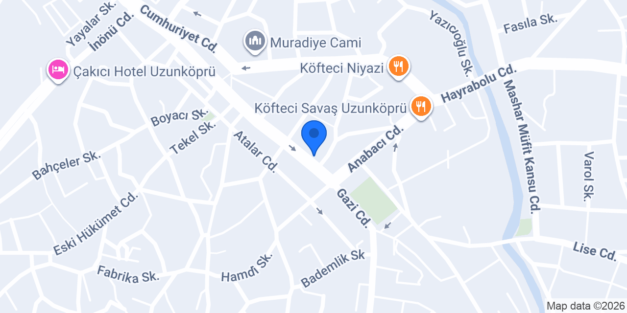 Merkez Doner konumu