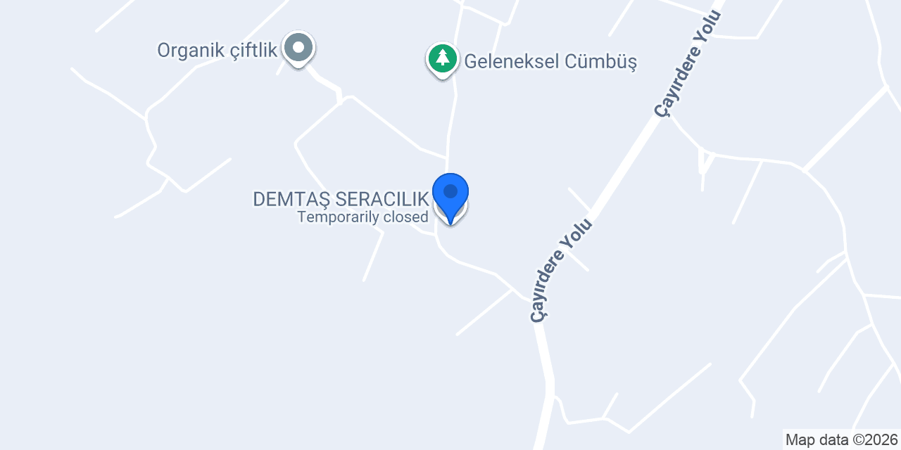DEMTAŞ SERACILIK konumu