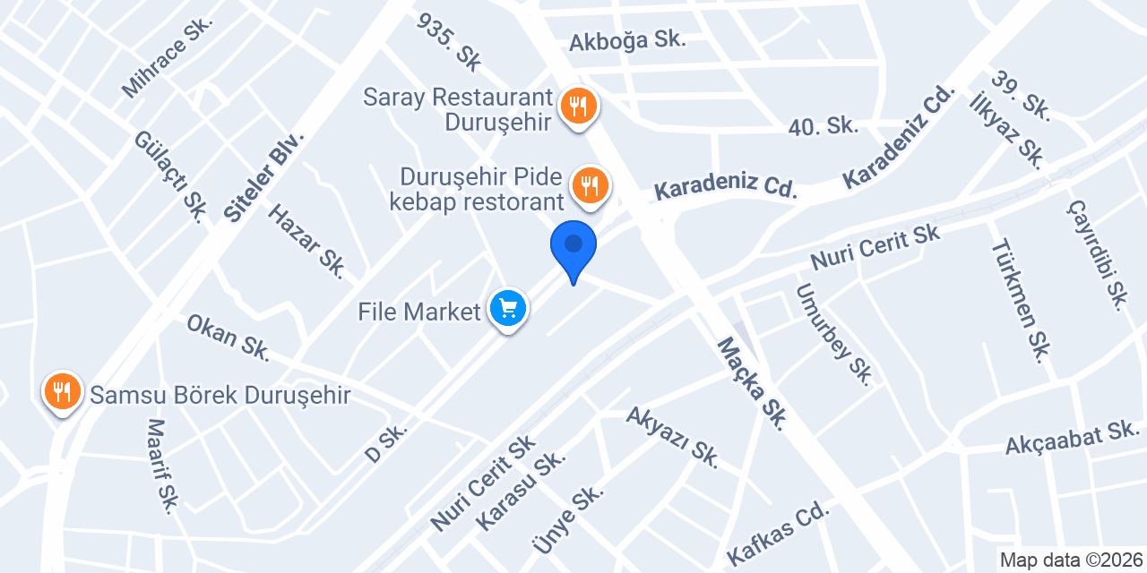 Rüya Ev Aksesuar Duruşehir konumu