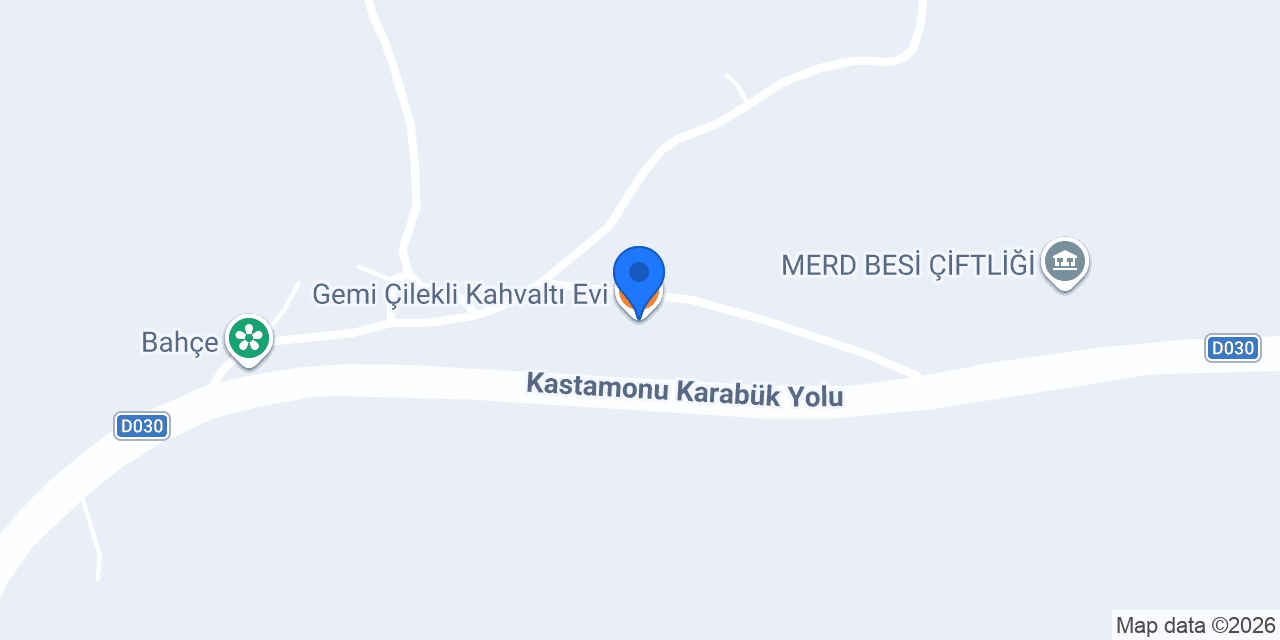 Gemi Çilekli Kahvaltı Evi konumu