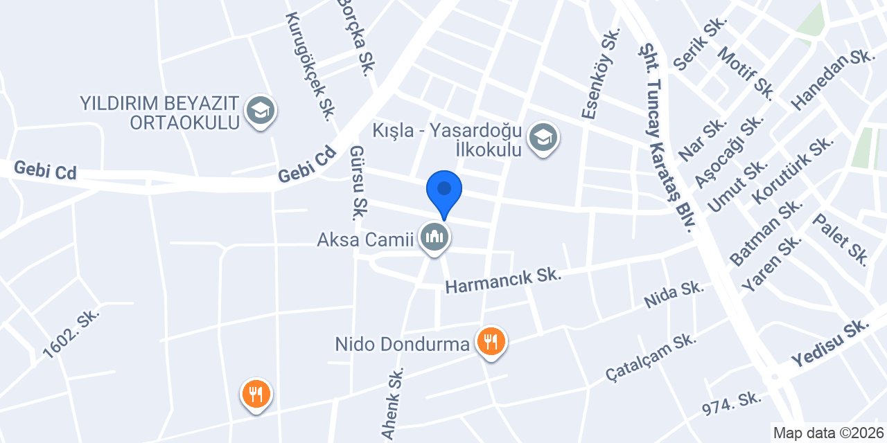 Kuafor esra konumu