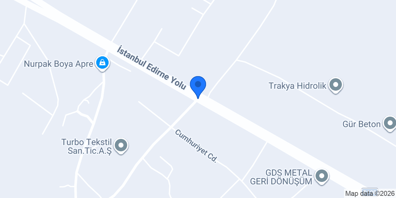 Trakya bim depo konumu