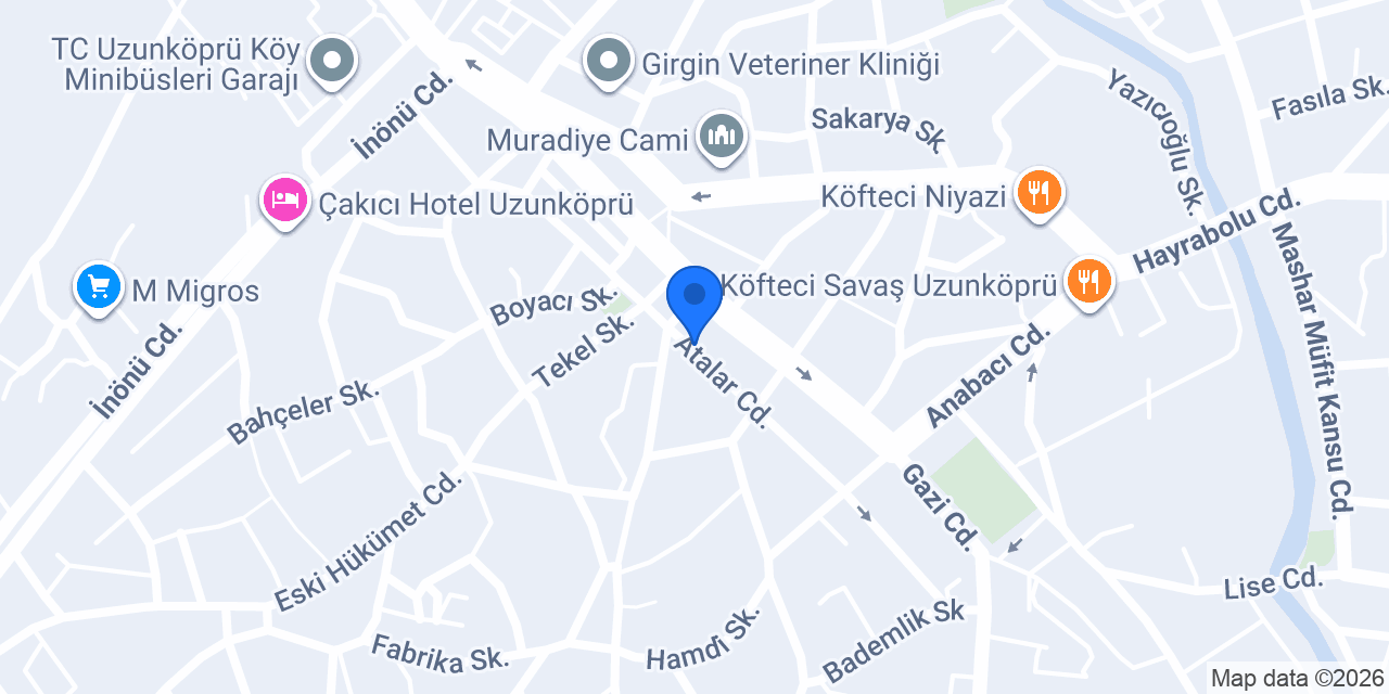Ümit Tesisat konumu