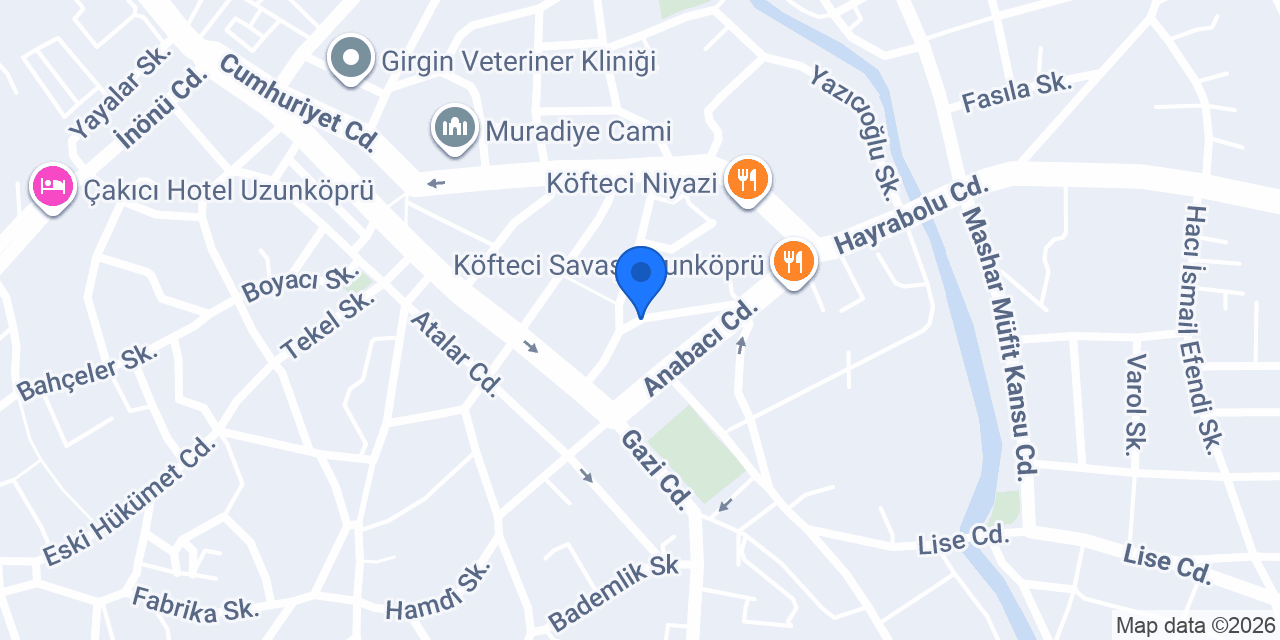 Dilek Öner Bayan Kuaförü konumu