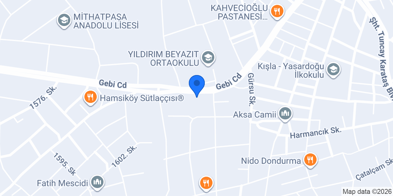 Yıldırım Ticaret Anahtar konumu