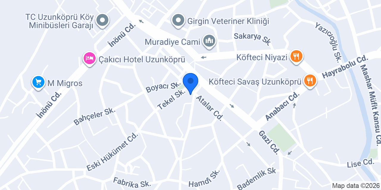 DİLAY PERDE UZUNKÖPRÜ konumu