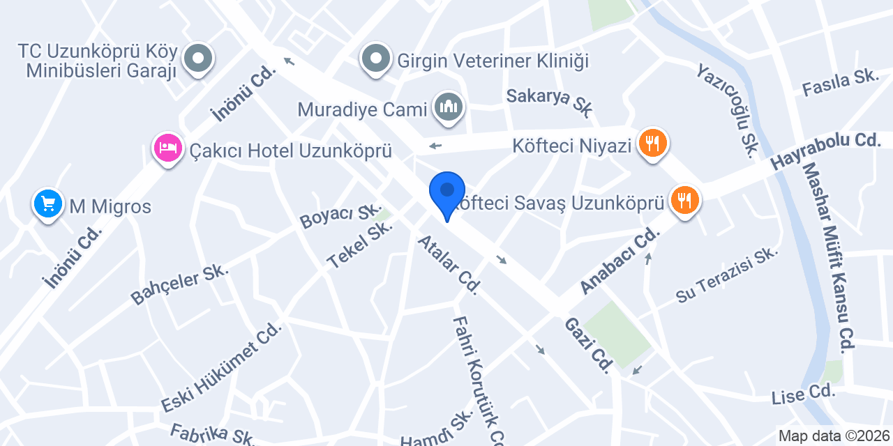 Doğubey Telekom Vodafone konumu
