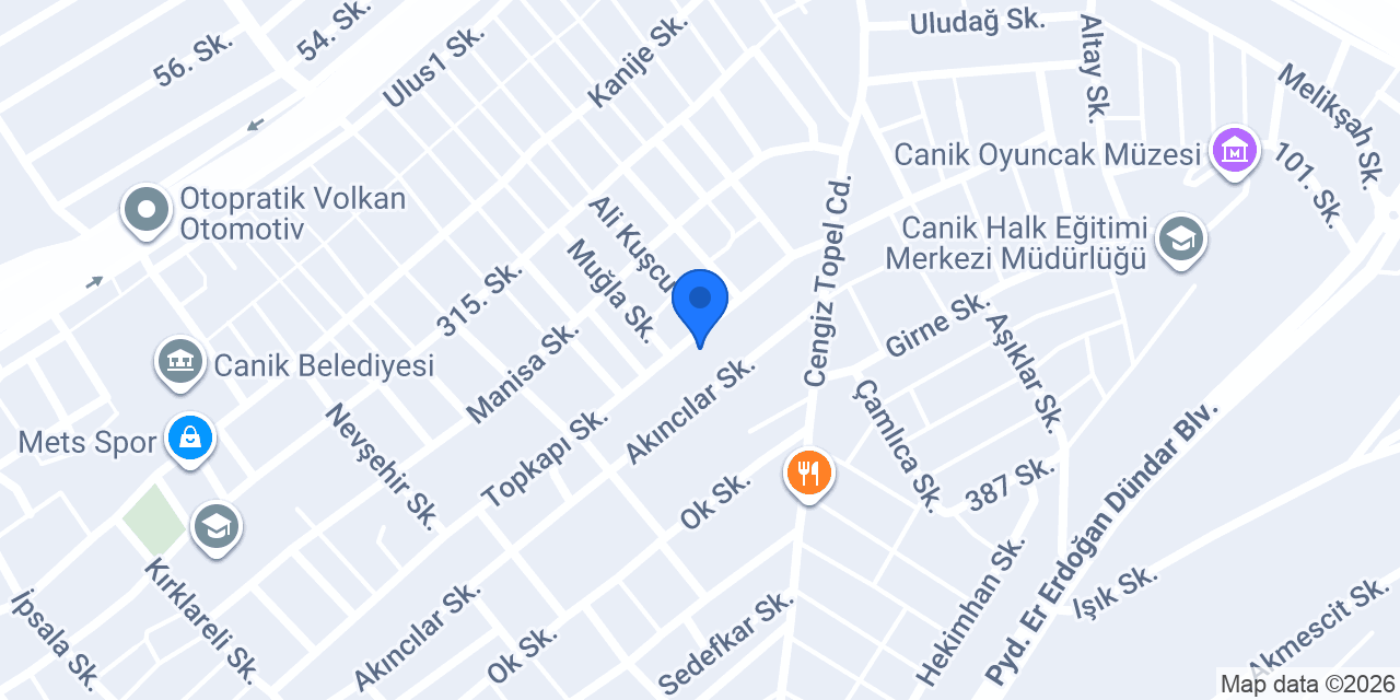 SAMSUN Teknik tesisat konumu