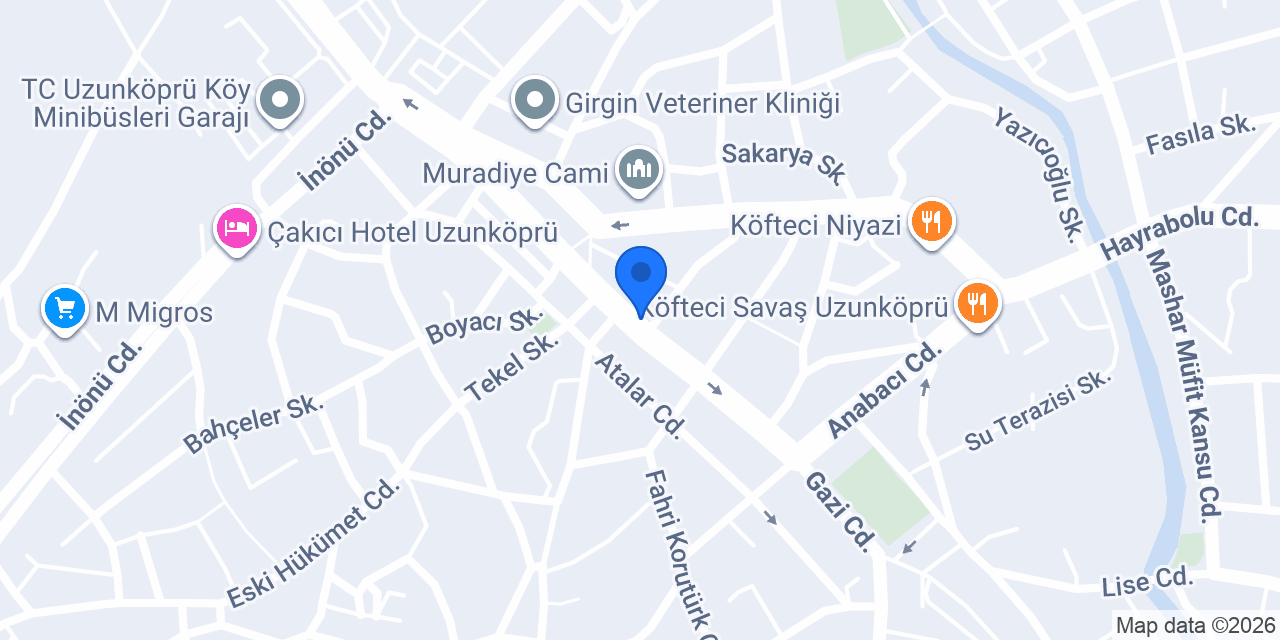 Selvioğulları Pastaneleri konumu