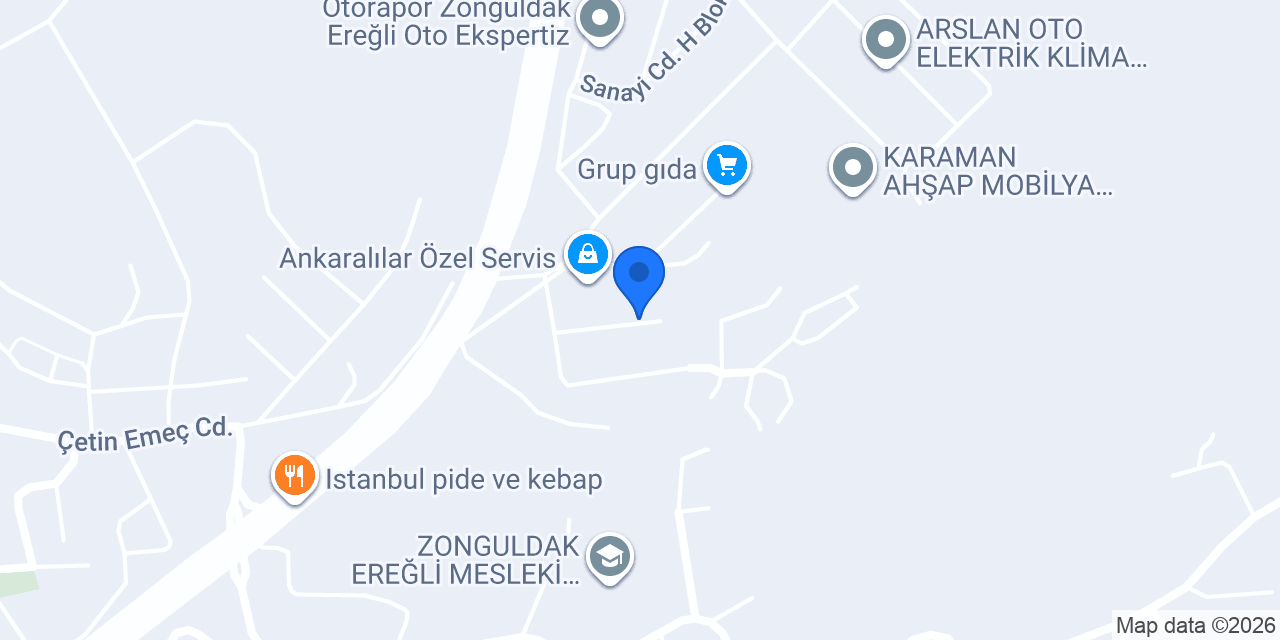 MİR YAPI CAM BALKON İMALAT KDZ EREĞLİ konumu