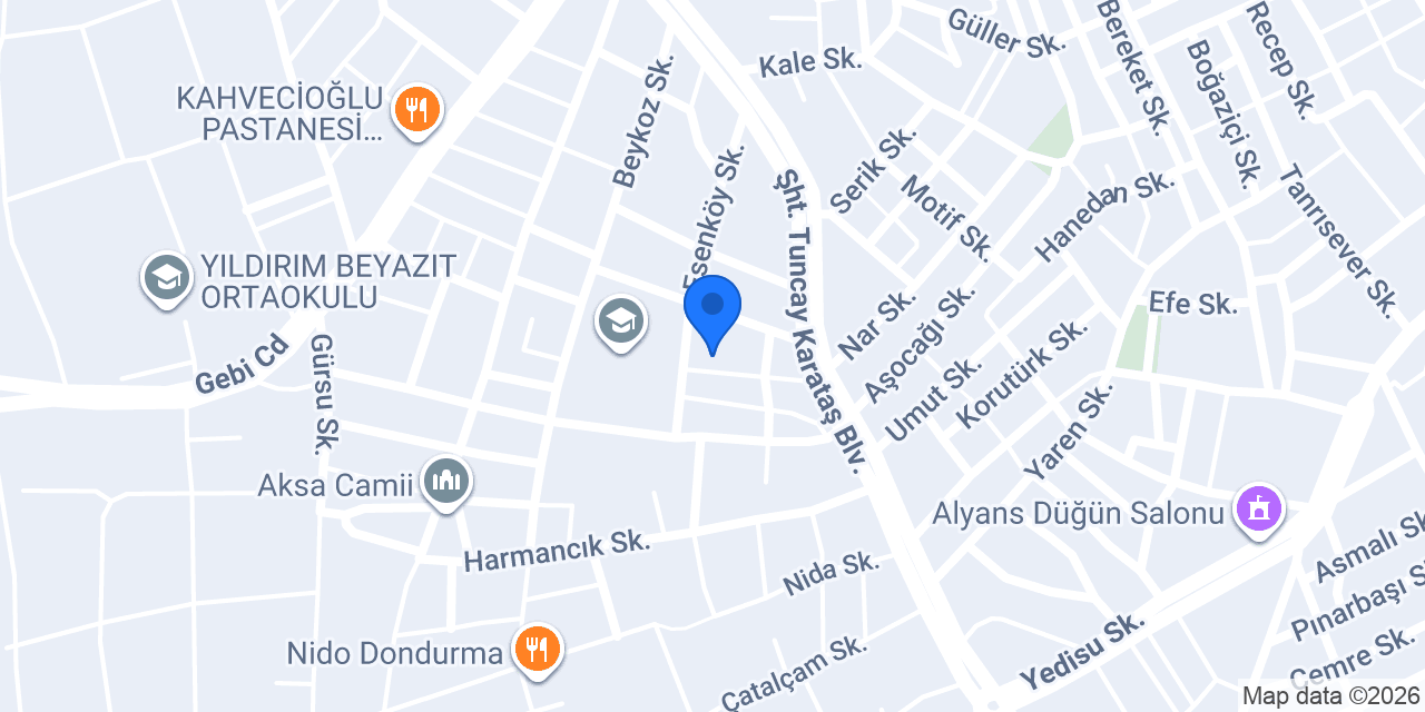 Avensa Elektrik Elektronik konumu