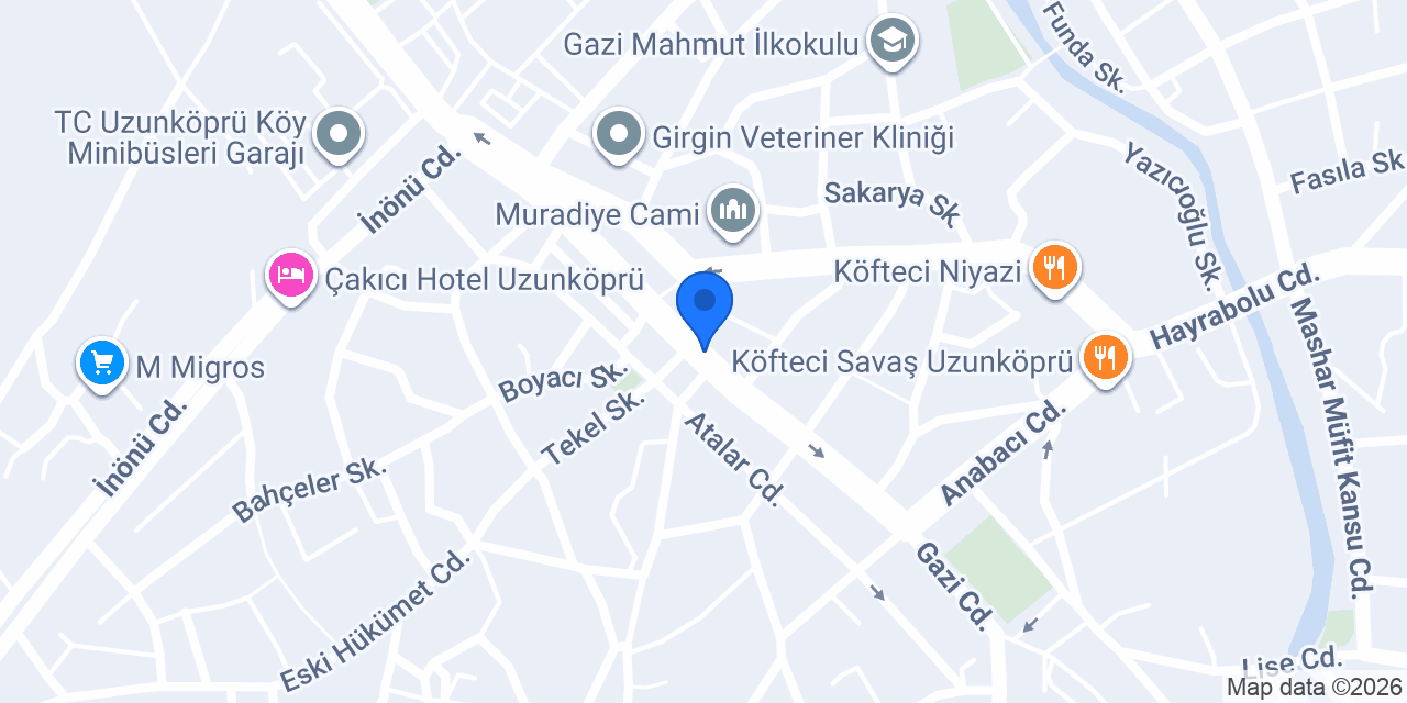 Ata kasap ve ızgara mangal konumu