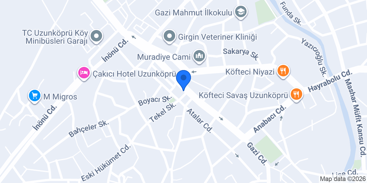 Güneş Eczanesi konumu