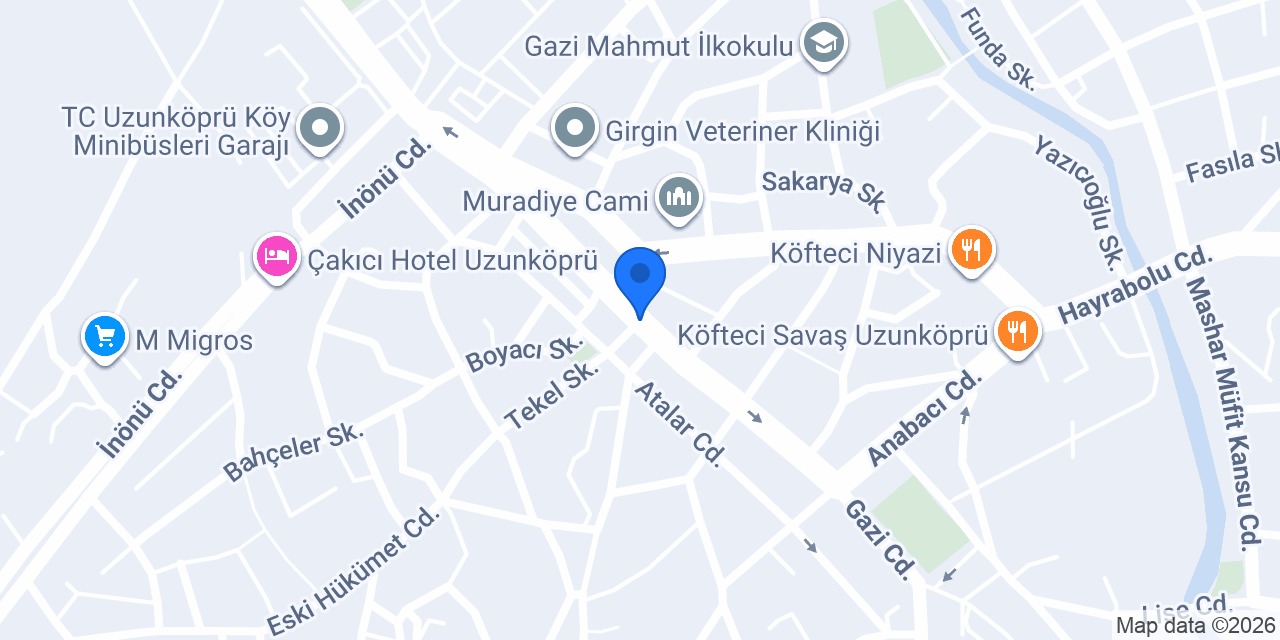 Eliz Elektrik Elektronik konumu