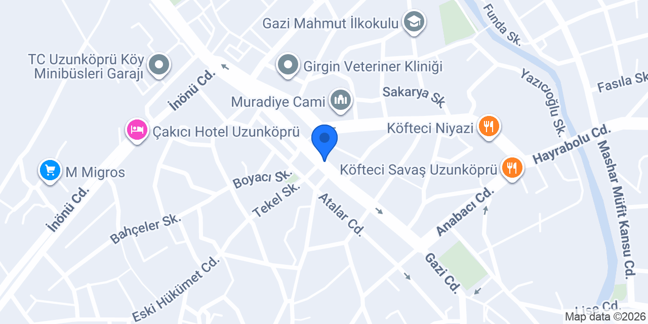 Balkan Psikoteknik Değerlendirme Merkezi konumu