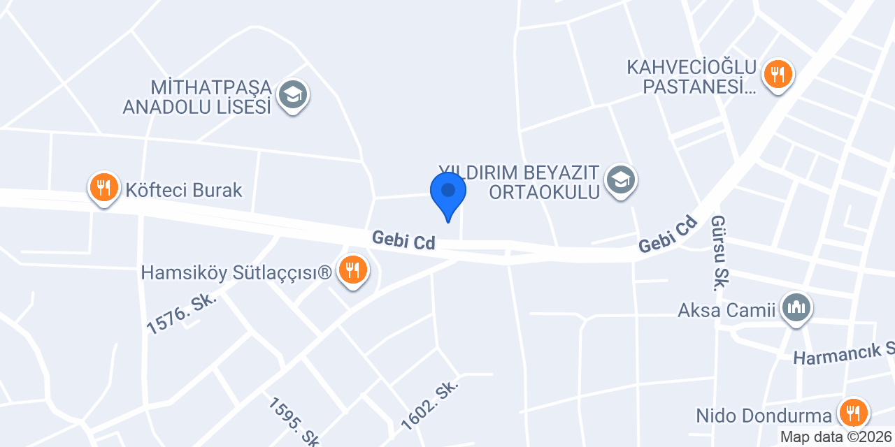 Lazev Mobilya & Aksesuar konumu