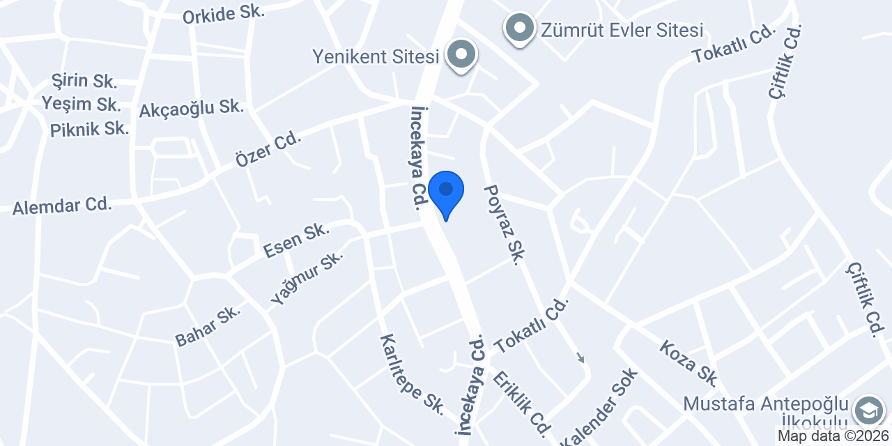 ŞEKER A konumu