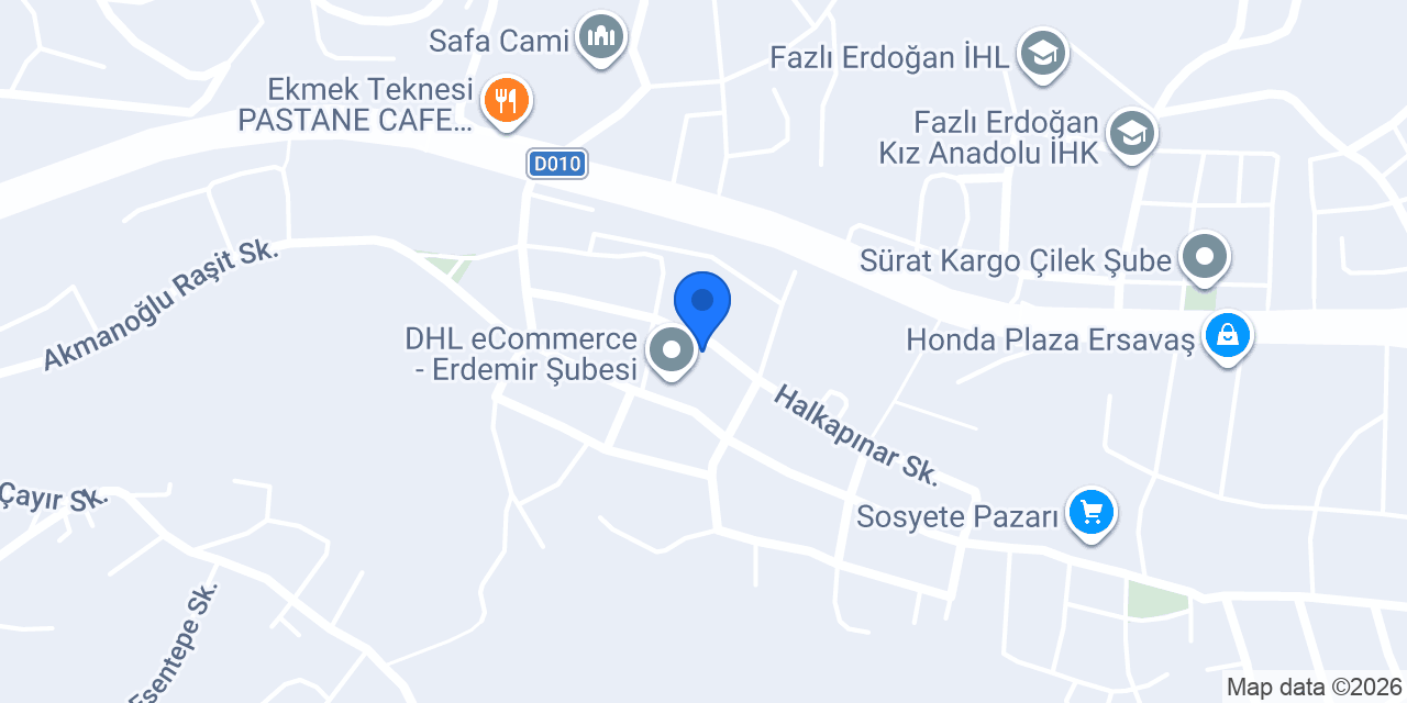 Çağ Auto konumu