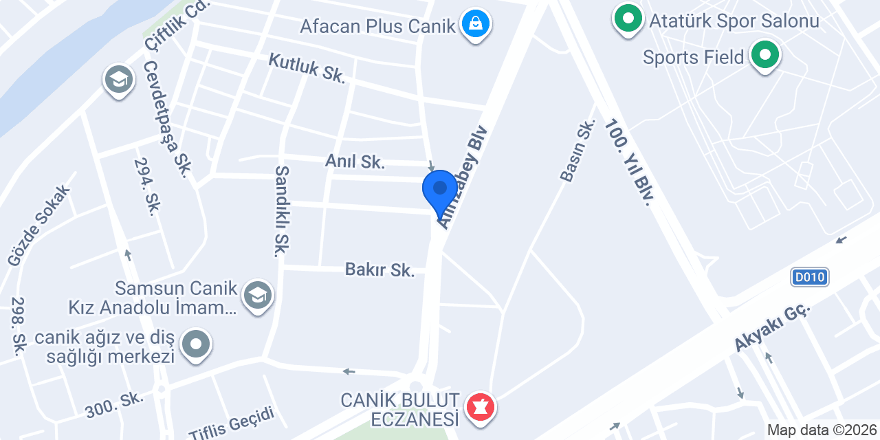 Seral Mağaza konumu