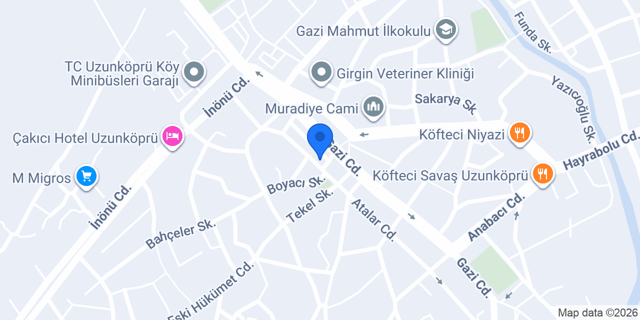 Damla Tava Ciğer konumu