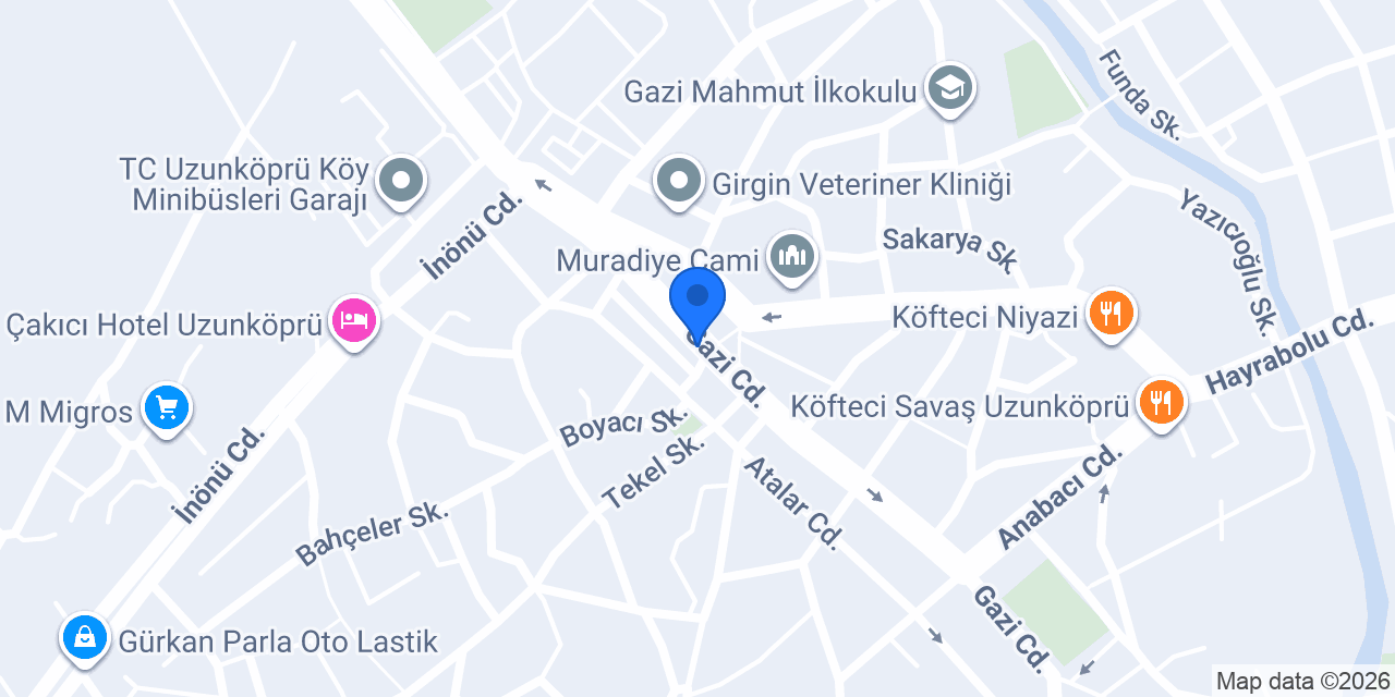 Cp Piliç konumu