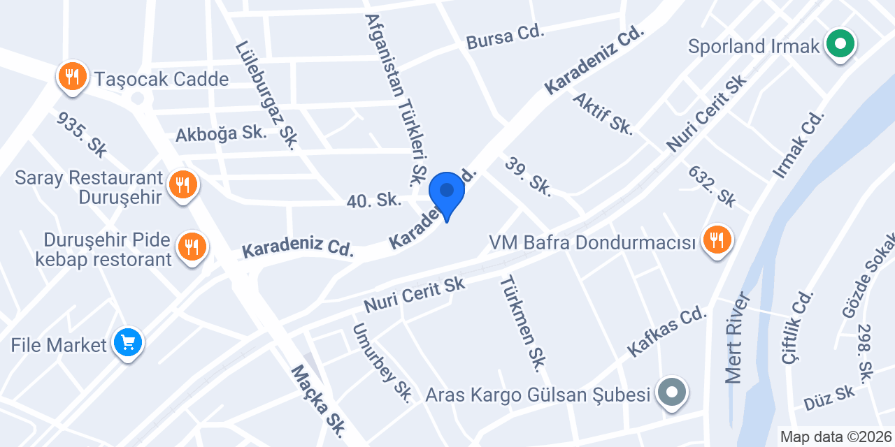 Adalet Dondurma konumu