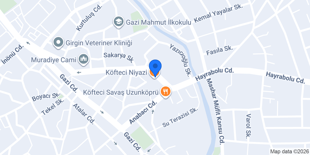 Köfteci Niyazi konumu