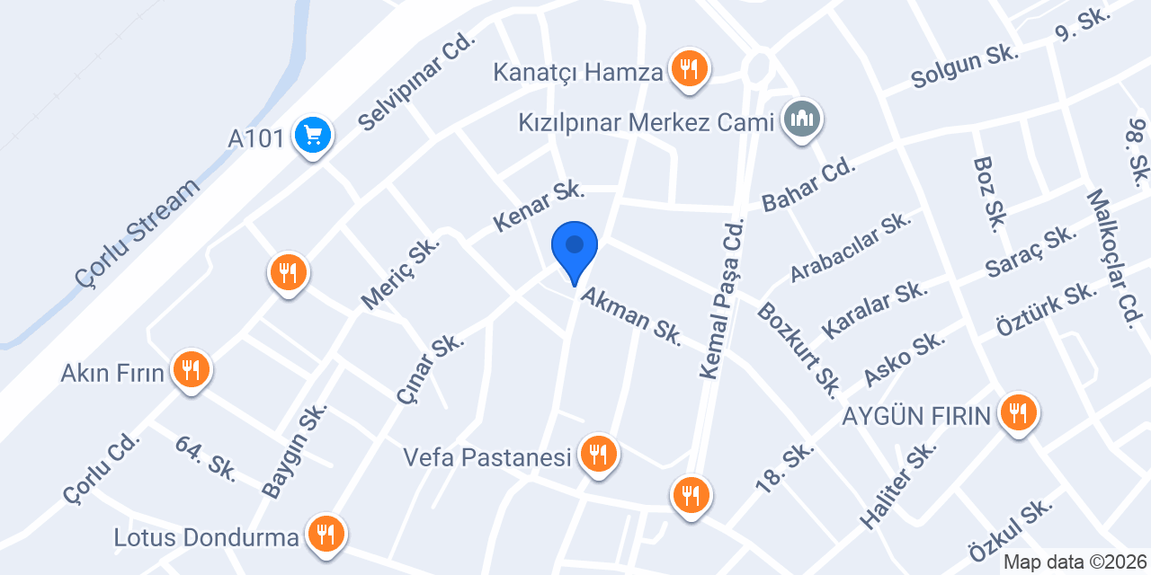 Meriç Kıraathanesi konumu