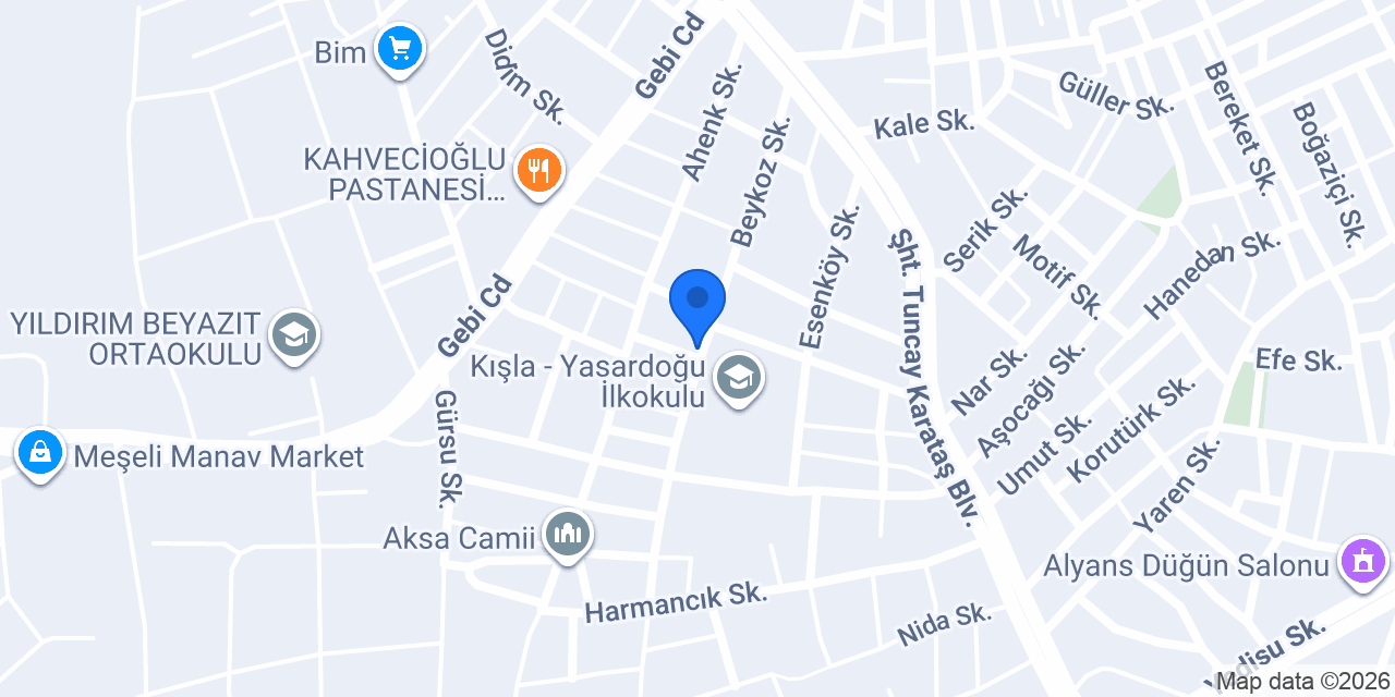 Kışla mahallesi muhtarlığı konumu