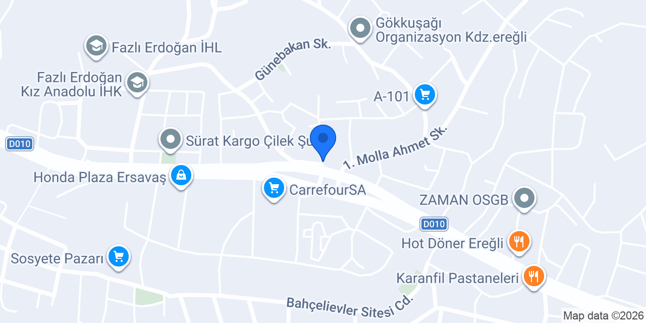 Eczane Güner konumu