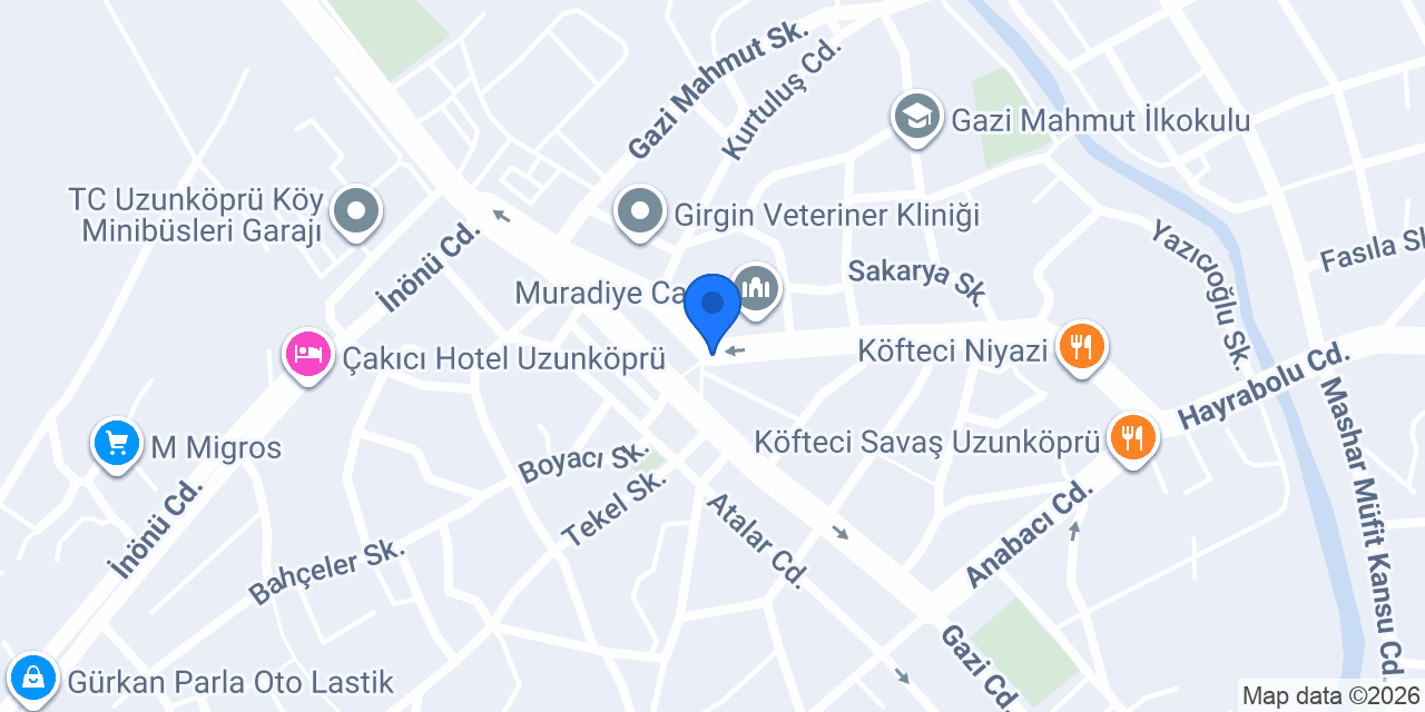 KARAGÖZ MÜHENDİSLİK konumu