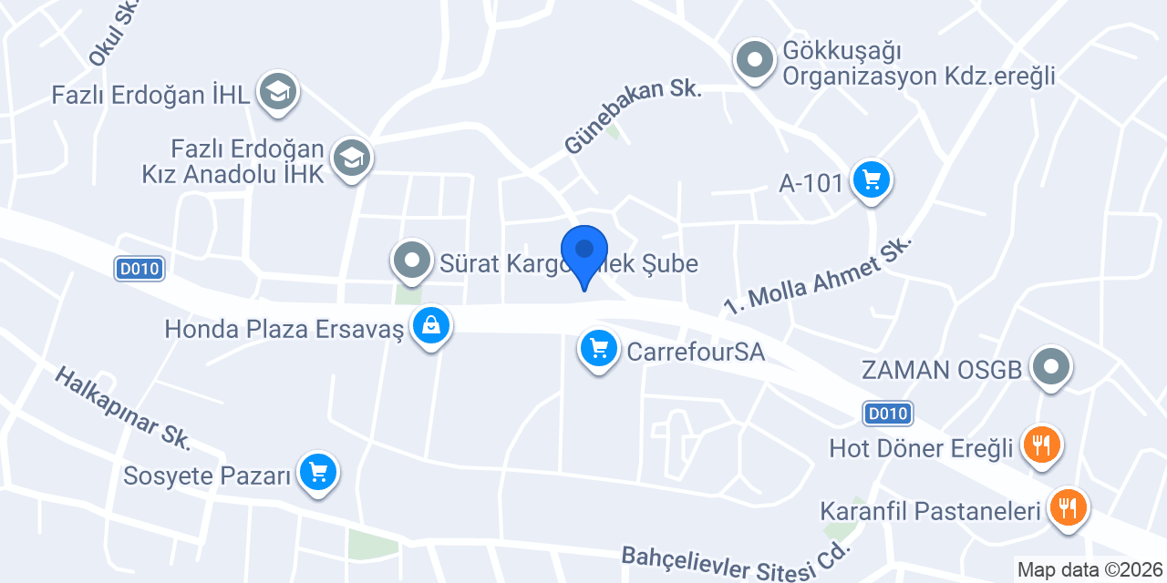 Kdz.Döner KDZ.EREĞLİ konumu