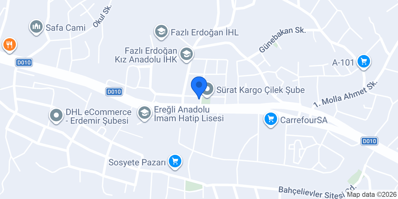 ZEYBEK İNŞAAT konumu
