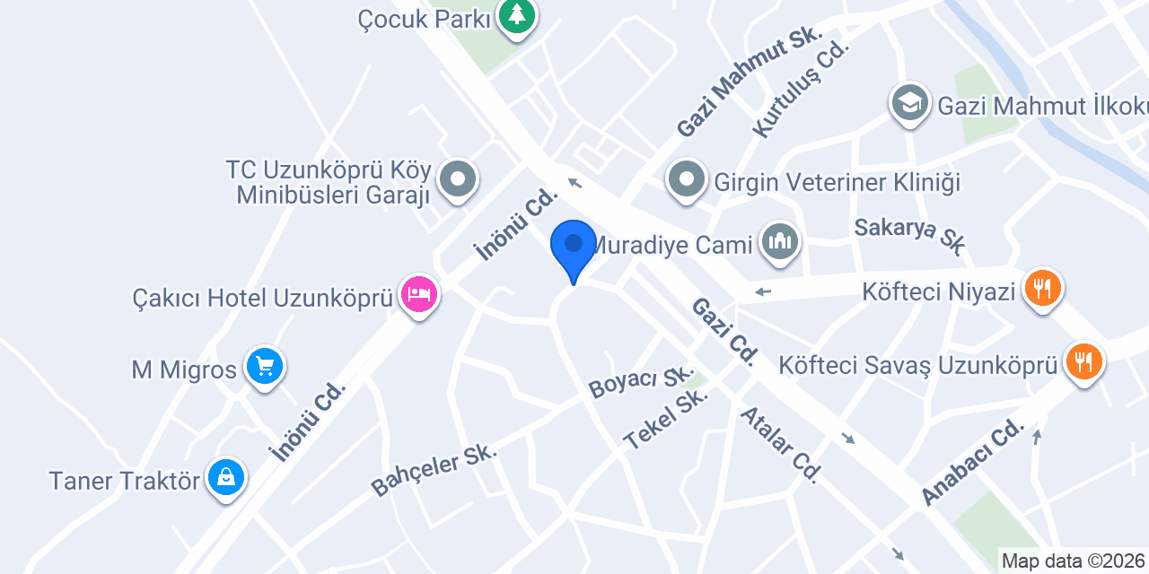 Onur Market konumu