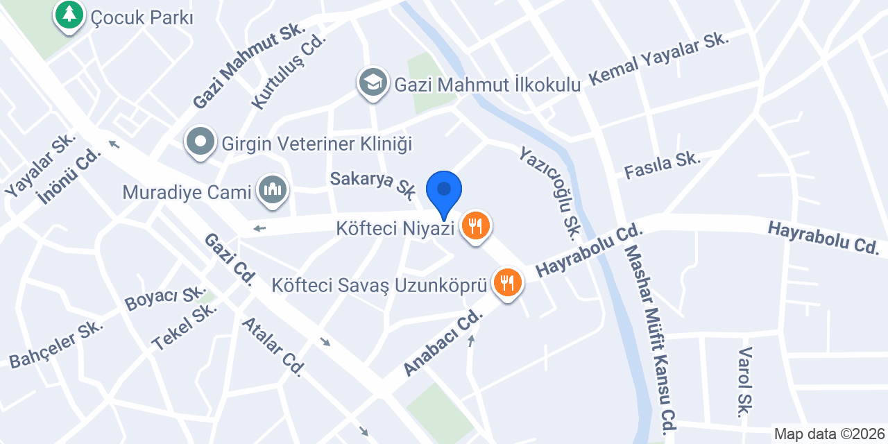 Hür Gazete ve Matbaa konumu