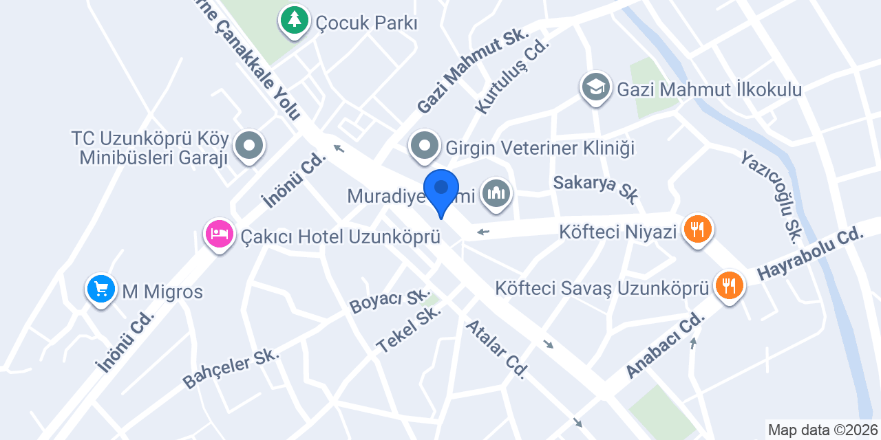 Hayat Eczanesi konumu