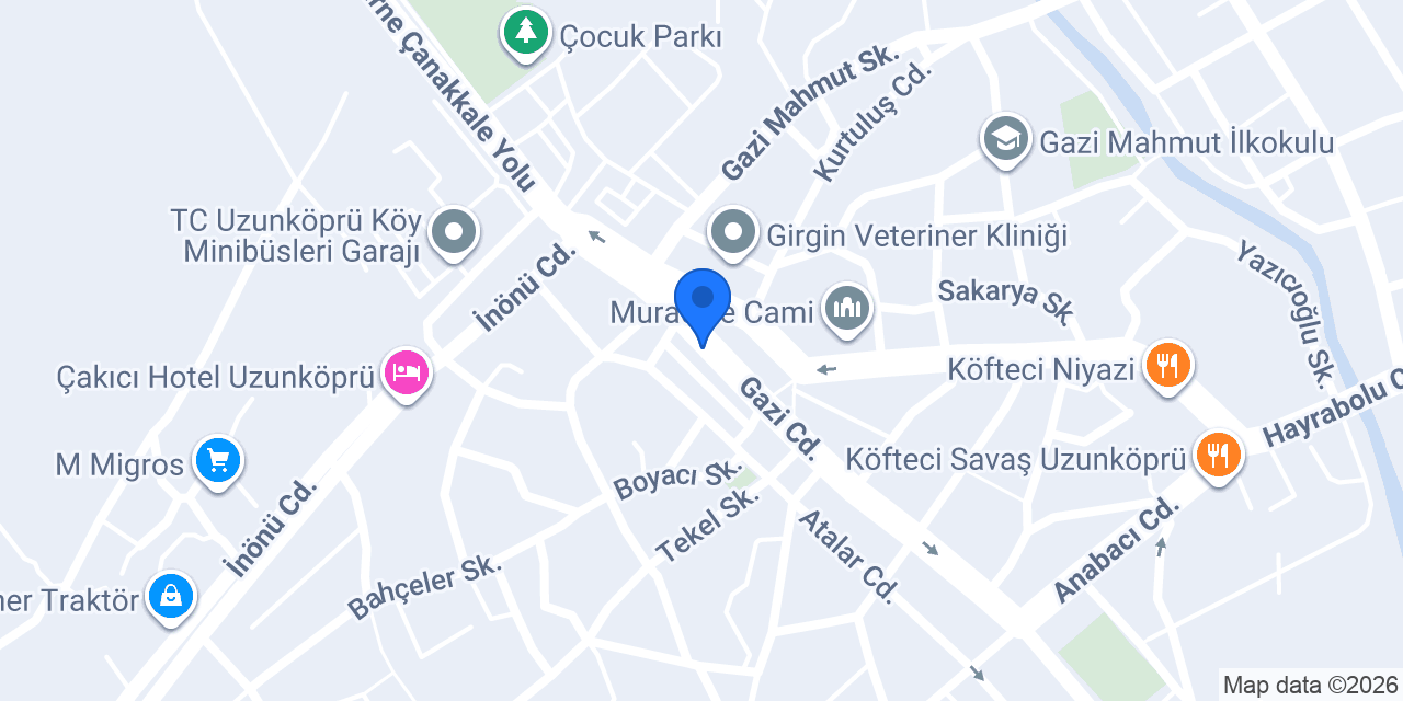 Karaca konumu